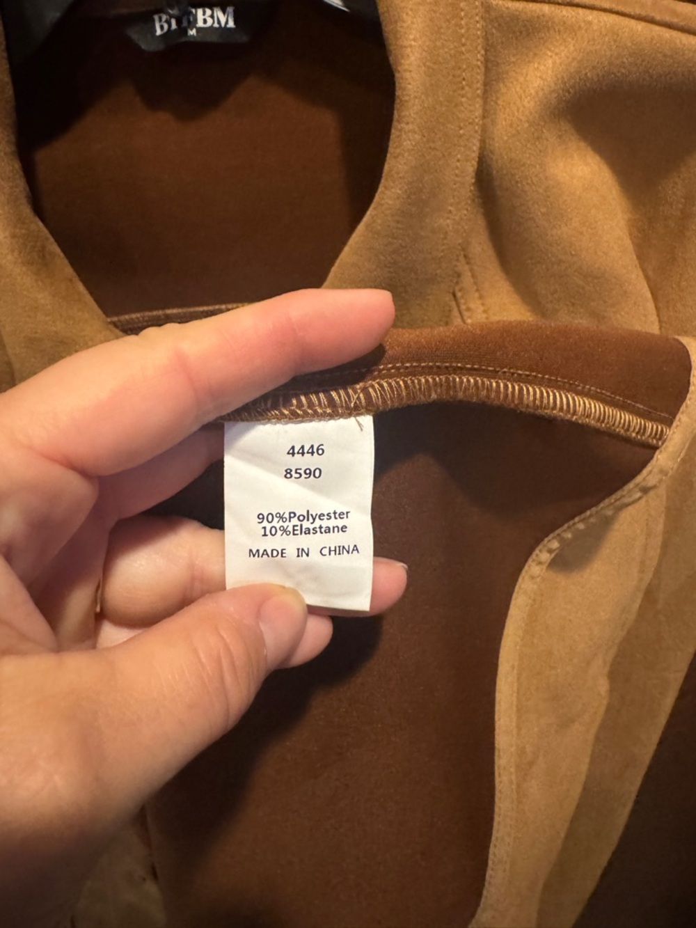 BTFBM Sueded Shacket - Picture 4 of 5